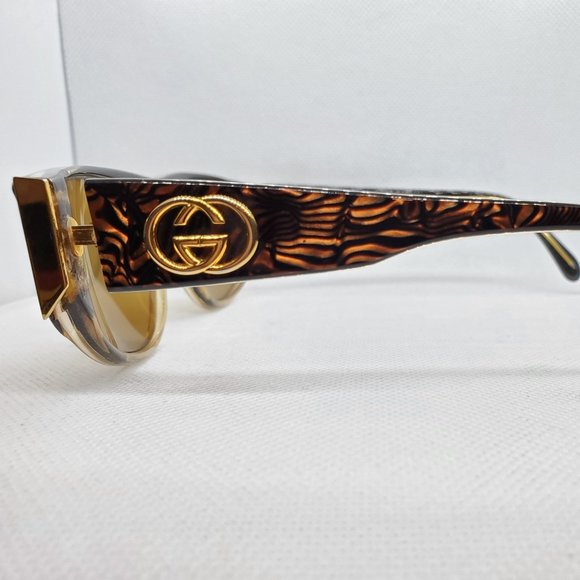 GUCCI GG2109/S Vintage Tortoise Gold Sunglasses